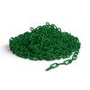 Montour Line Dark Green Plastic Chain, 2 In, 100 Ft. Long CH-CH-20-DGN-100-BX